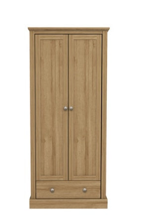 Devon 2 Drawer Wardrobe