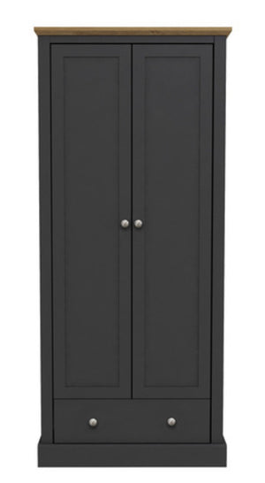 Devon 2 Drawer Wardrobe