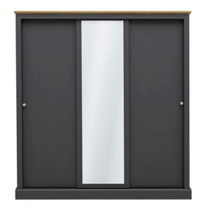 Devon 3 Door Sliding Wardrobe