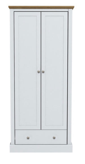 Devon 2 Drawer Wardrobe