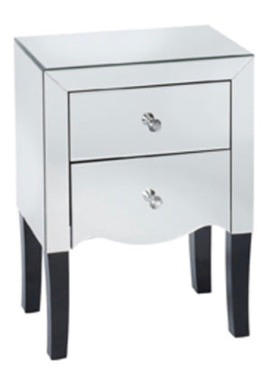 Valentina 2 Drawer Bedside Cabinet