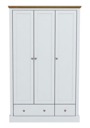 Devon 3 Door 2 Drawer Wardrobe