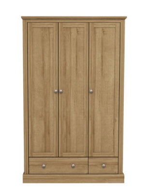 Devon 3 Door 2 Drawer Wardrobe