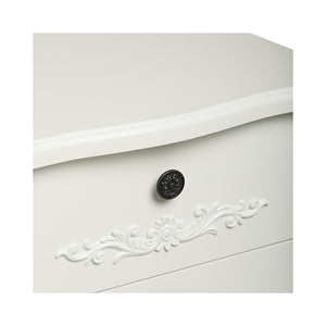 ANTOINETTE 4 DRAWER CHEST WHITE