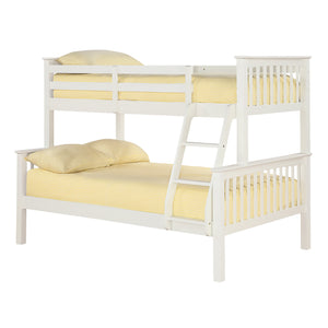 OTTO TRIO BUNK BED WHITE